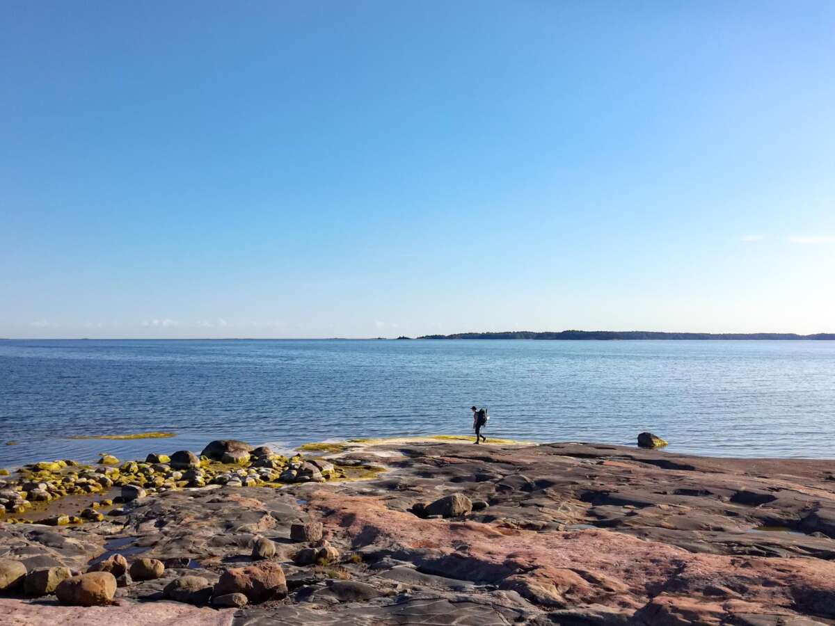 Hiking and camping at Helsinki archipelago