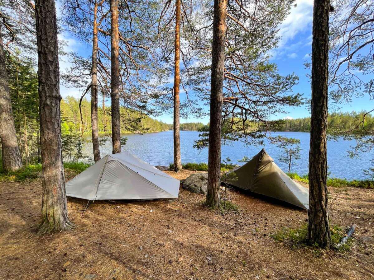 Camping in Nuuksio National Park