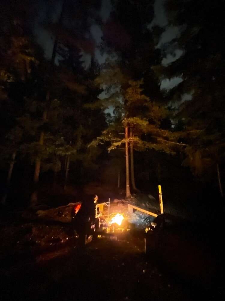 Camping in Nuuksio National Park