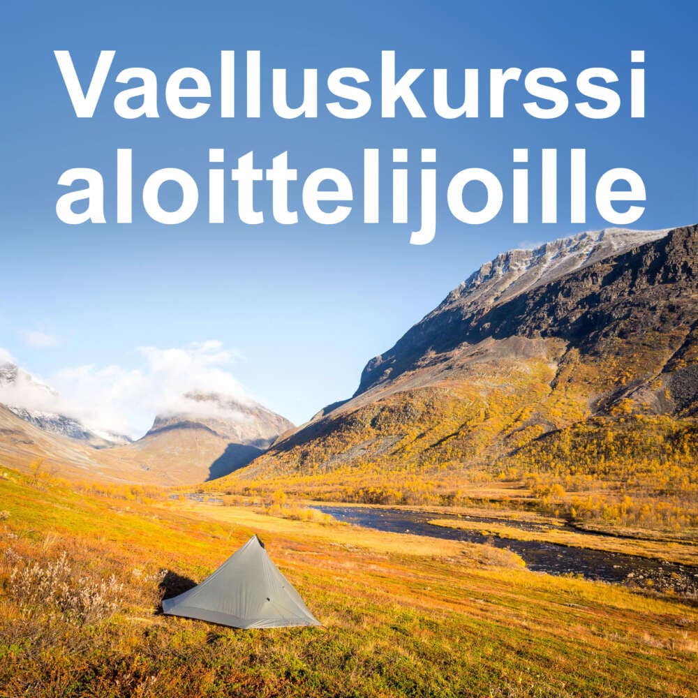 Vaelluskurssi aloittelijoille Helsingissä.
